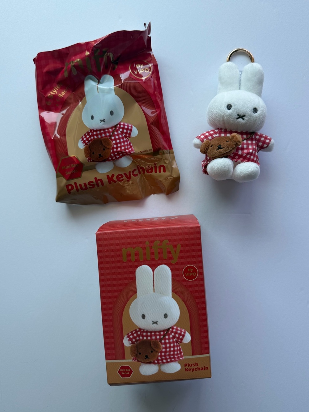MIFFY VIPO Mini Bag Plush “Snuffy” Bag Charm